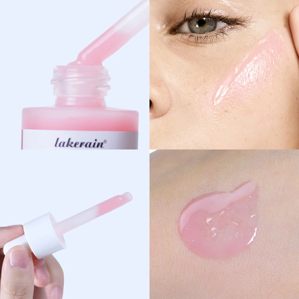 30ml Salmon PDRN Pink Peptide Facial Serum Deep Moisturizing Long-Lasting Hydration Pink Glow Serum Even Skin Tone Korean Skinca
