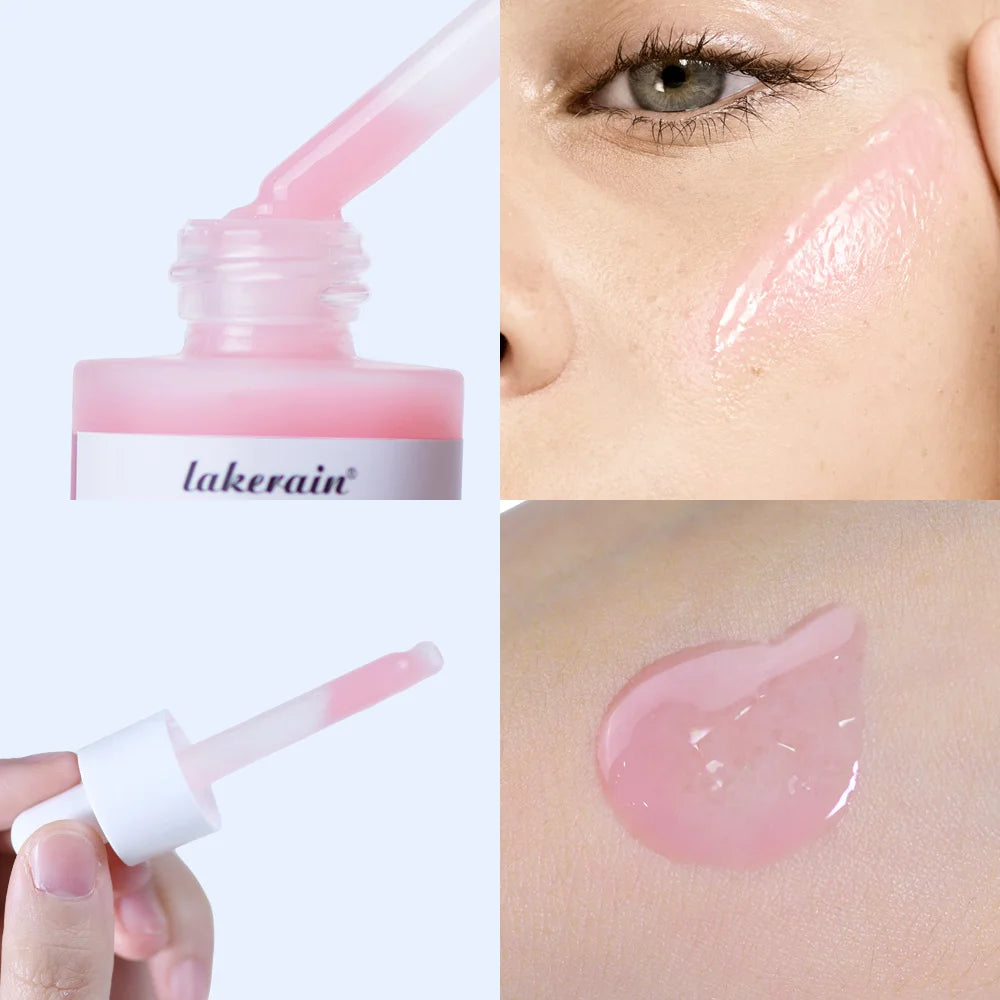 30ml Salmon PDRN Pink Peptide Facial Serum Deep Moisturizing Long-Lasting Hydration Pink Glow Serum Even Skin Tone Korean Skinca