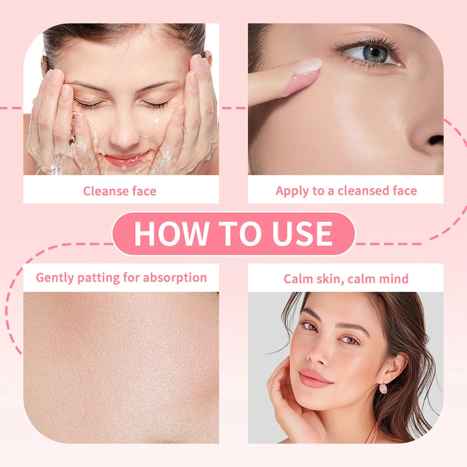 30ml Salmon PDRN Pink Peptide Facial Serum Deep Moisturizing Long-Lasting Hydration Pink Glow Serum Even Skin Tone Korean Skinca