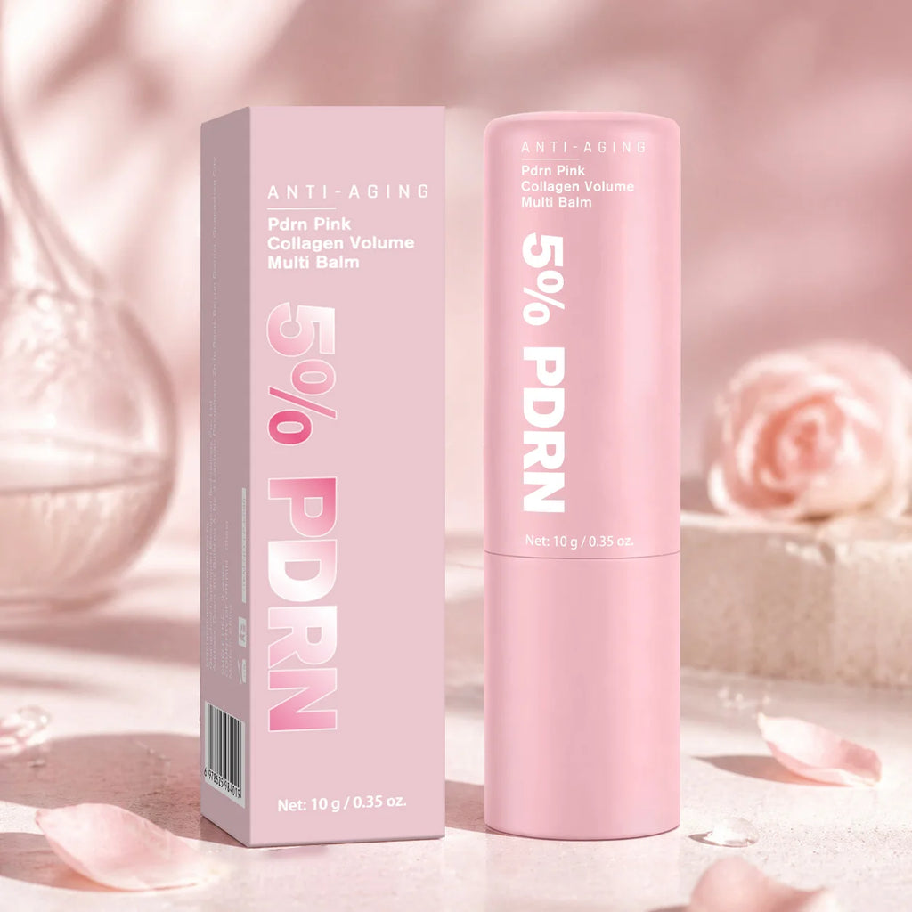 PDRN Pink Collagen Volume Multi Balm, All In One Volufiline, PDRN& NAD Stick ,Helping Look of Fine Lines, Firming Care,Lip Care