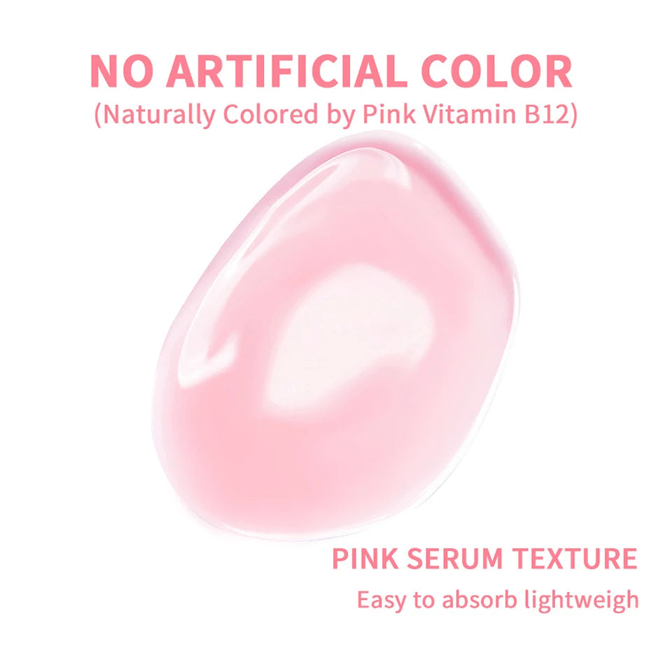 30ml Salmon PDRN Pink Peptide Facial Serum Deep Moisturizing Long-Lasting Hydration Pink Glow Serum Even Skin Tone Korean Skinca
